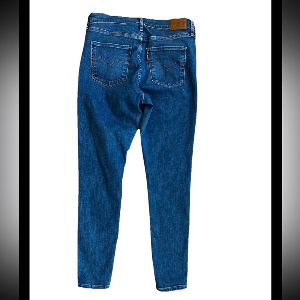 Levi’s 720 High-Rose Super Skinny Jeans Blue Denim Women Size 30